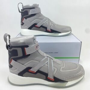 APL Athletic Propulsion‎ Labs Super Future Gray High Top Sneakers Shoes 11.5